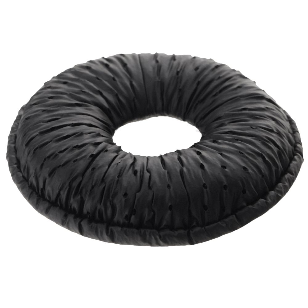 Poly Ringpolster Kunstleder schwarz, 2 Stück Poly Ringpolster Kunstleder schwarz, 2 Stück